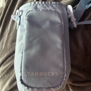 Starbucks Sky Blue Crossbody Beverage Bag